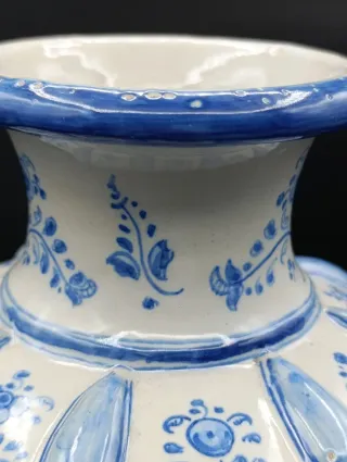 Jarrón cerámica Talavera Ruiz de Luna