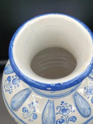 Jarrón cerámica Talavera Ruiz de Luna