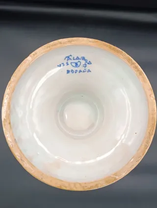 Jarrón cerámica Talavera Ruiz de Luna