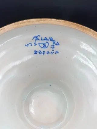 Jarrón cerámica Talavera Ruiz de Luna