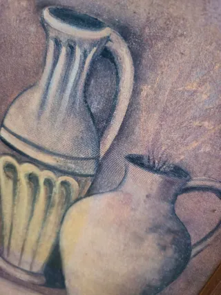 Cuadro bodegón vintage