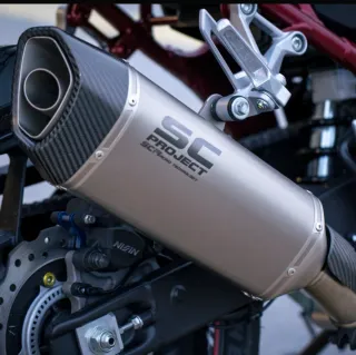 Tubo de escape SC Project para Yamaha mt-07