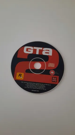 GTA 2 PC CD - Videojuego Vintage