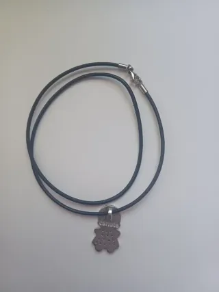 Colgante Carlota Plata y Negro