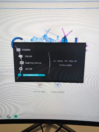 Monitor Gaming GAME Negro