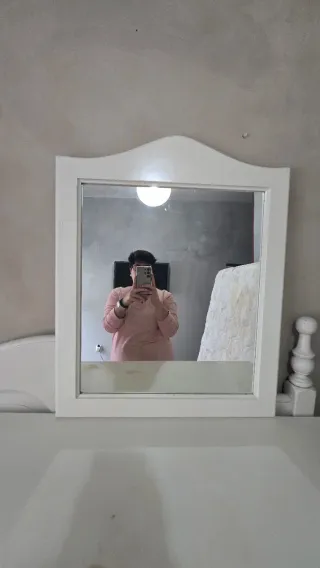 Dormitorio madera blanco