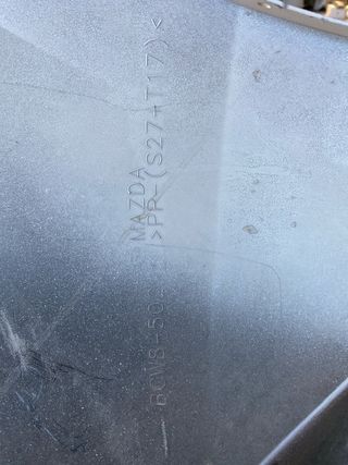 Paragolpes trasero Mazda 3