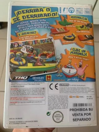 Bob Esponja: Botes de Choque Wii