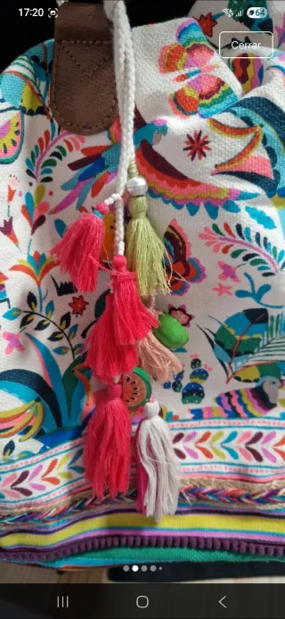 Bolso grande Accessorize multicolor