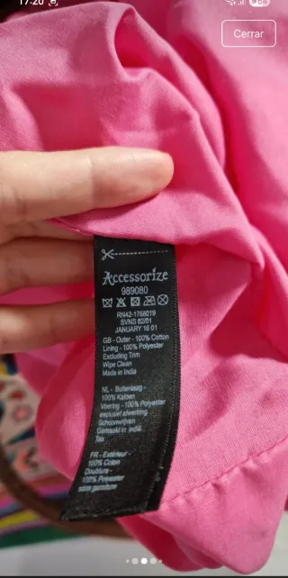 Bolso grande Accessorize multicolor