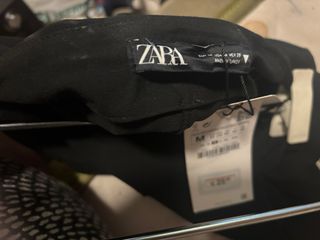 Minifalda Zara Negra Nueva