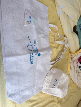Bolsa de playa Vivo con diseño playero