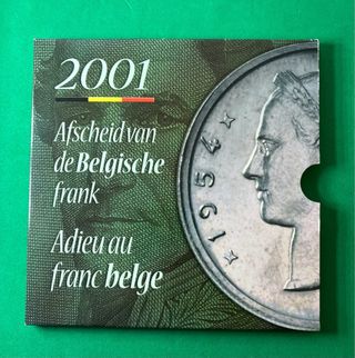 L#579 conjunto 2001 FDC “Despedida del franco bel