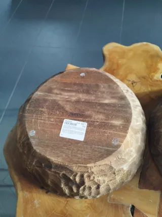 Bandejas de madera rústicas