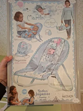 Lettino per bambole De Cuevas Toys