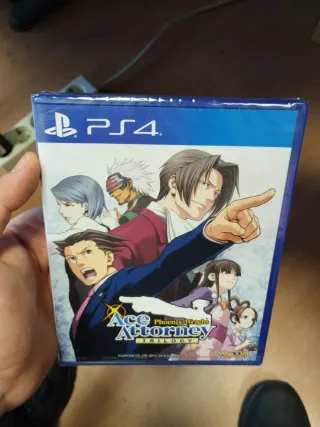Phoenix Wright Ace Attorney Trilogy (Asiatico) PS4