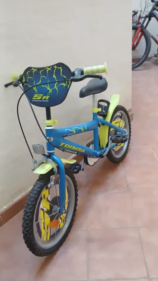 Bicicleta niños 16 pulgadas