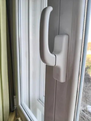 Mirador aluminio blanco 2x2,20mtrs doble cristal