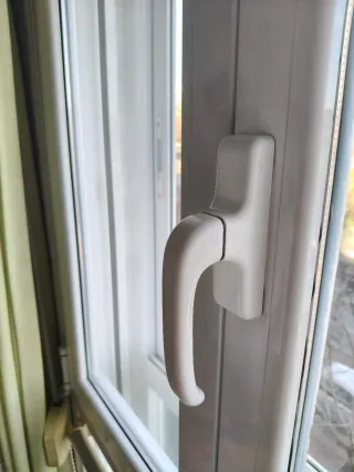 Mirador aluminio blanco 2x2,20mtrs doble cristal