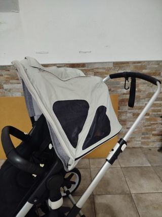 Carro Bebé Bugaboo Fox + saco + 2 capotas + capazo