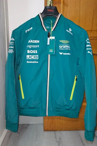 Chaqueta Bomber Oficial Aston Martin F1