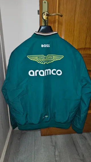 Chaqueta Bomber Oficial Aston Martin F1