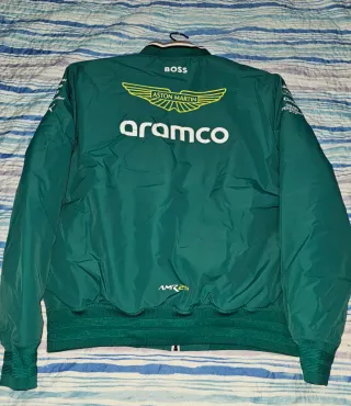 Chaqueta Bomber Oficial Aston Martin F1