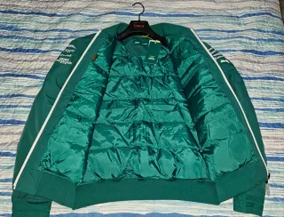 Chaqueta Bomber Oficial Aston Martin F1
