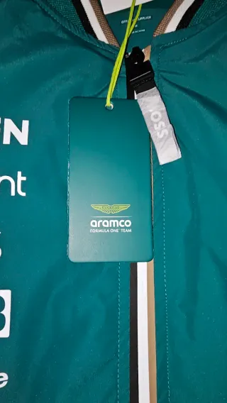 Chaqueta Bomber Oficial Aston Martin F1
