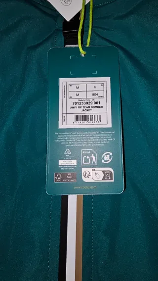 Chaqueta Bomber Oficial Aston Martin F1