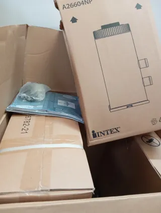 Piscina desmontable Intex familiar 400x200x122 cm