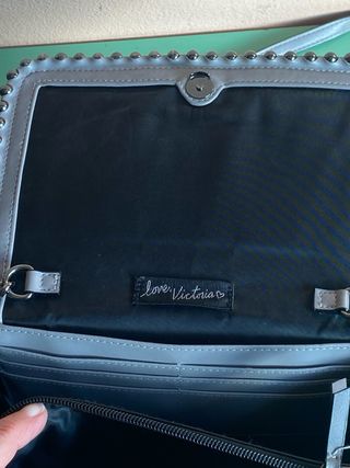 Borsetta Pochette Victoria Secret Grigia con Traco