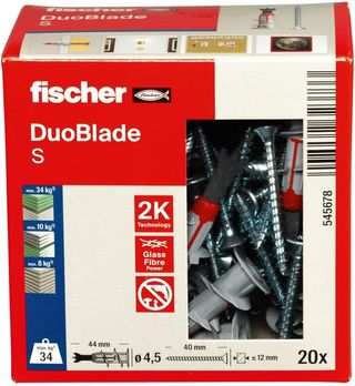 fischer - DuoBlade con Tornillos | Tacos Compatibl