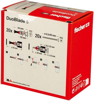 fischer - DuoBlade con Tornillos | Tacos Compatibl