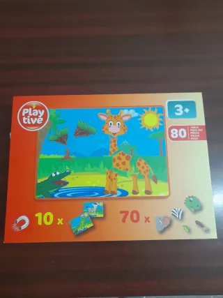 Puzzle magnético Playtive 80 piezas
