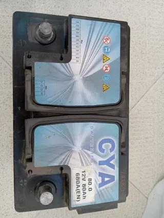 Batería Coche 12V 80Ah 680A(EN) CYA