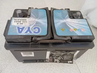 Batería Coche 12V 80Ah 680A(EN) CYA