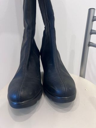 Botas altas negras cómodas
