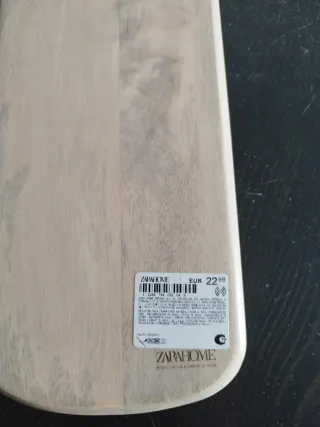 Tabla de cortar de madera