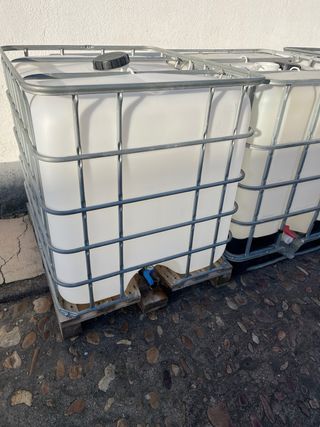 Bidón 1000L con grifo