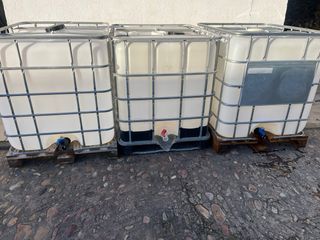 Bidón 1000L con grifo