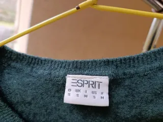 Jersey Esprit Lana Verde Oscuro Talla S