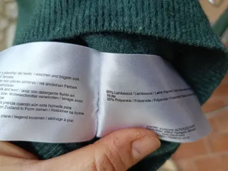 Jersey Esprit Lana Verde Oscuro Talla S