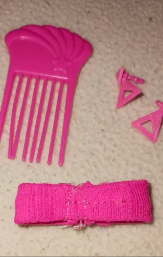 Vestido Barbie, y Whitney , Totally Hair