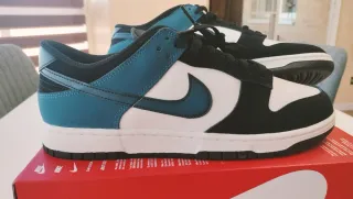 Nike Dunk Low Retro Negro Blanco Talla 46