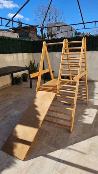 Triángulo Pikler gigante