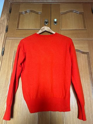 Jersey Zara Lana Naranja Talla M