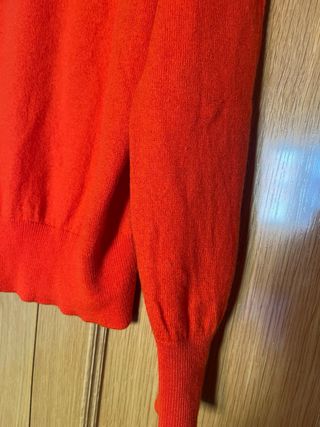 Jersey Zara Lana Naranja Talla M