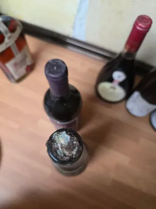 Set di Bottiglie di Vino per Decorazione