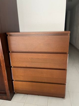 Cajonera Ikea Madera Marrón